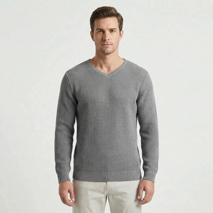 Relaxed Fit Long-Sleeve Jumper - Tim