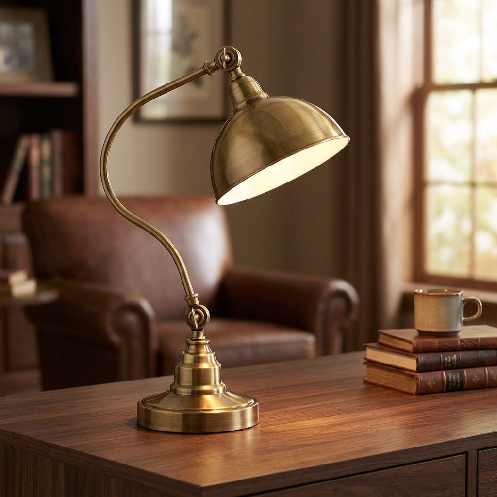 Retro Inspired Table Lamp -  Brasselle