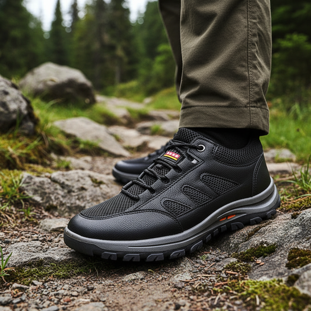 Robuste Outdoorschuhe Aus Leder - Dominic