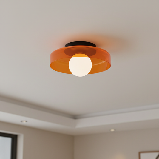 Schlanke Moderne Deckenleuchte - SphereGlow