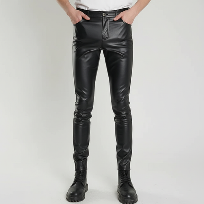 Skinny Fit Lederhose -  Heinrich