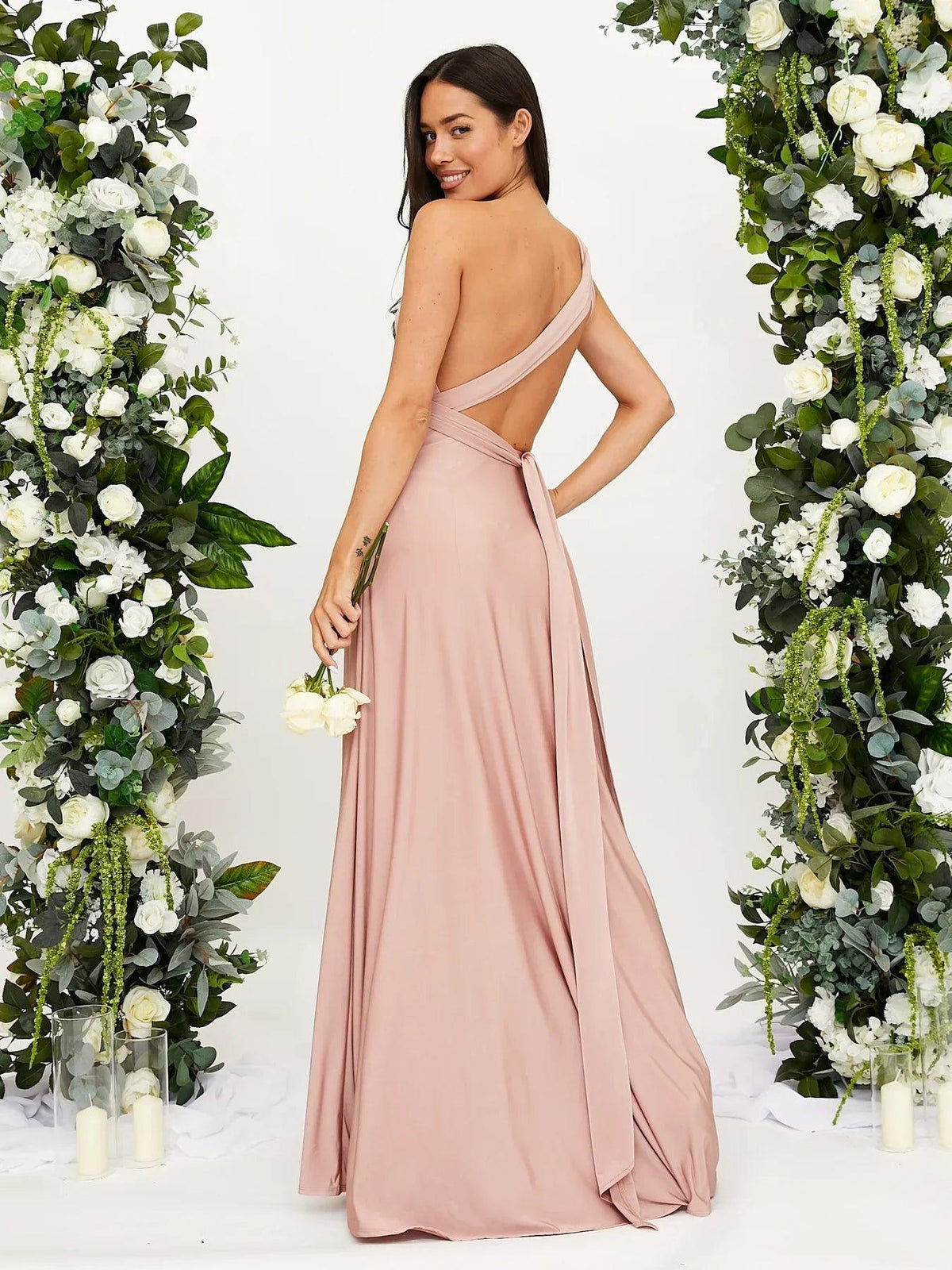 Sleeveless Wrap-Style Maxi Dress - Vickie