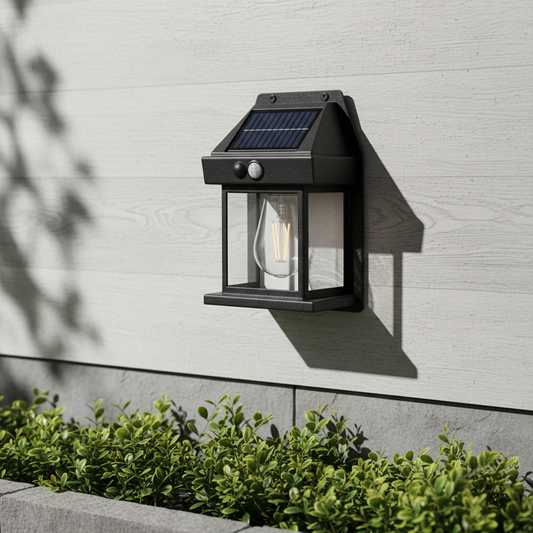 Solar Wandlampe Aus ABS - Solighta