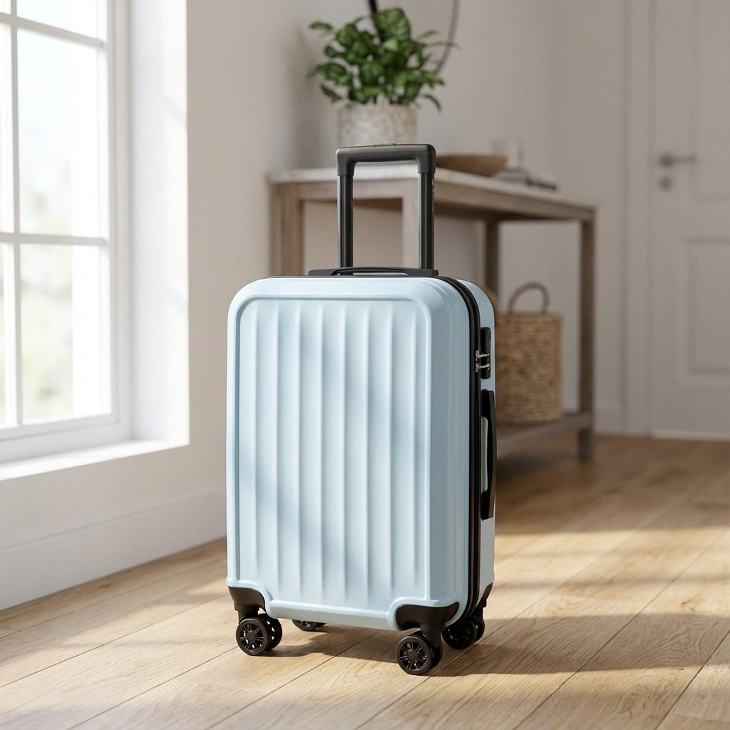 Stevige Geribbelde Koffer - Traveon