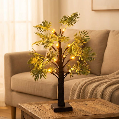 Tropical Inspired Night Lamp - LuminaraPalm