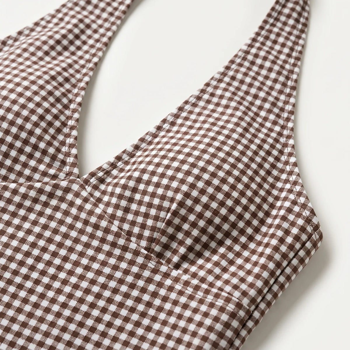 Two-Piece Gingham Swimsuit - Ginghara