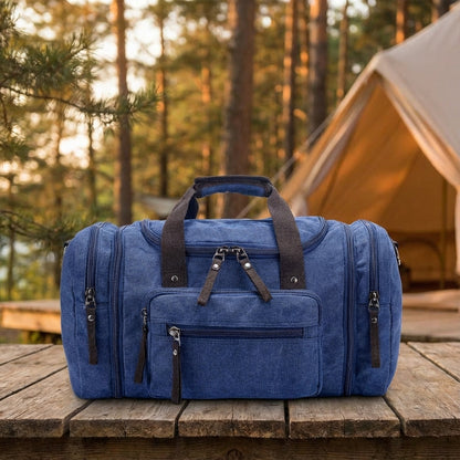 Uitbreidbare Canvas Weekendtas - WeekenderPro
