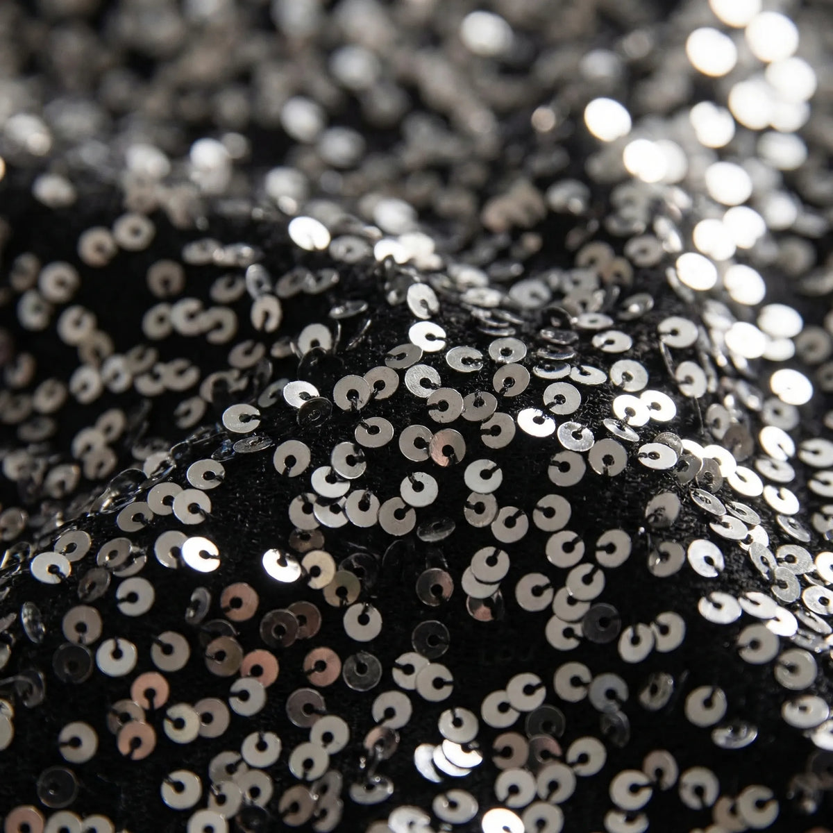 Wide-Leg Sequin Trousers Full Length - Molly