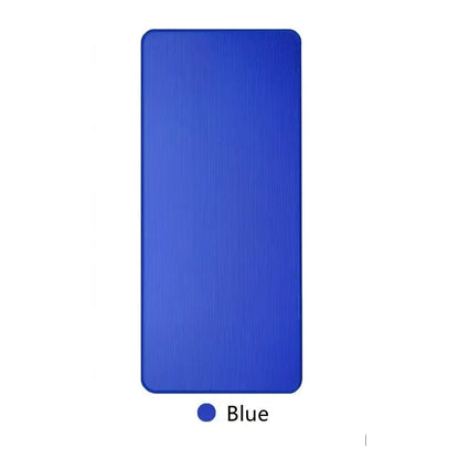 Blaue Yogamatte, rutschfest, Fitness, Training, Gymnastik, langlebig, hochwertig