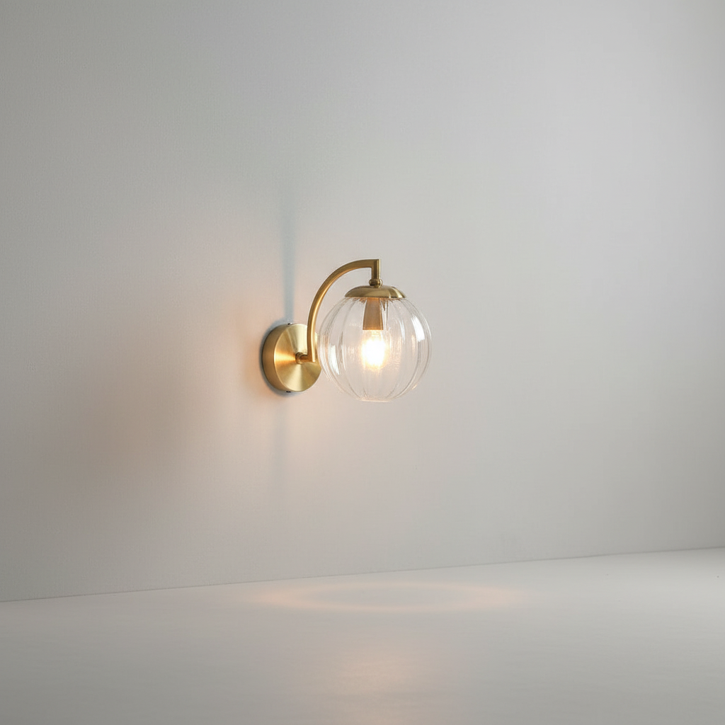 Nordisch Minimalistisches Wandlicht - AuraOrb